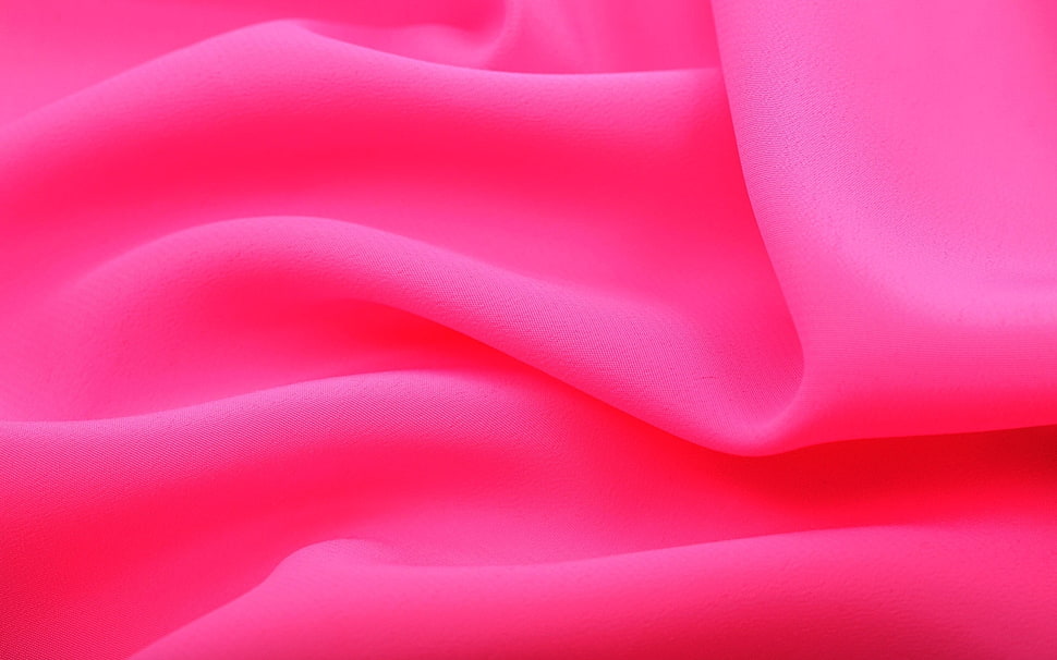 pink textile HD wallpaper